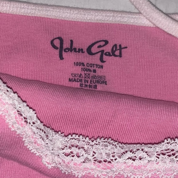 JOHN GALT PINK NICOLETTE TANK - Picture 4 of 5